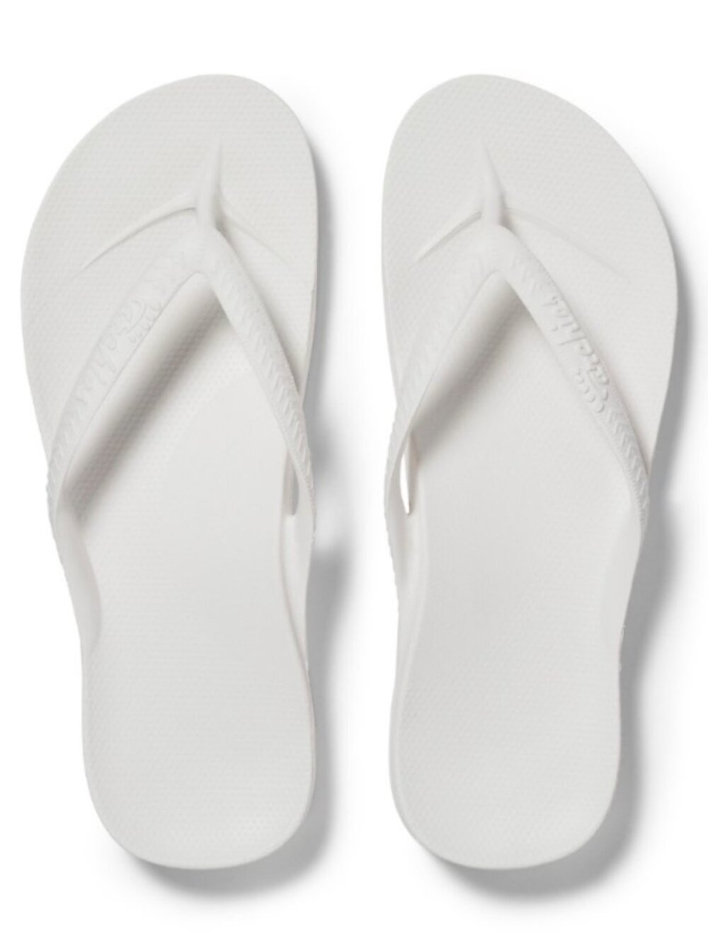 ARCHIES ARCH SUPPORT FLIP FLOP Sandals- WHITE, NWT